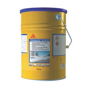 Sikalastic M 640 white - white polyurethane HI for outdoor use