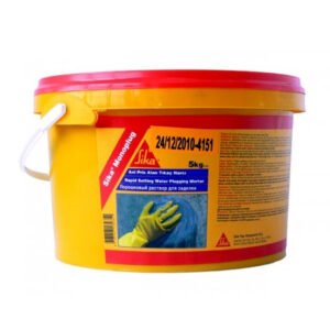 Sika MonoPlug, fast-setting cement mortar