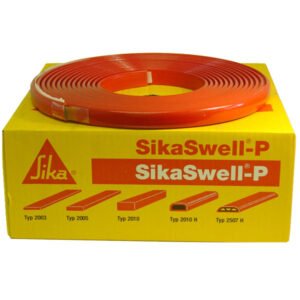 SikaSwell P 2507-H - water-swelling profile with pressure-reducing chambers