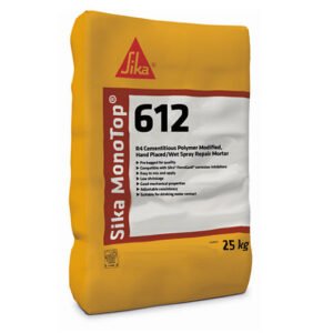 Sika MonoTop-612, renovation compound with a layer thickness of up to 30 mm