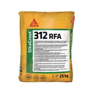 SikaGrout 312 RFA, anchoring and monolithic compound up to a layer of 50 mm